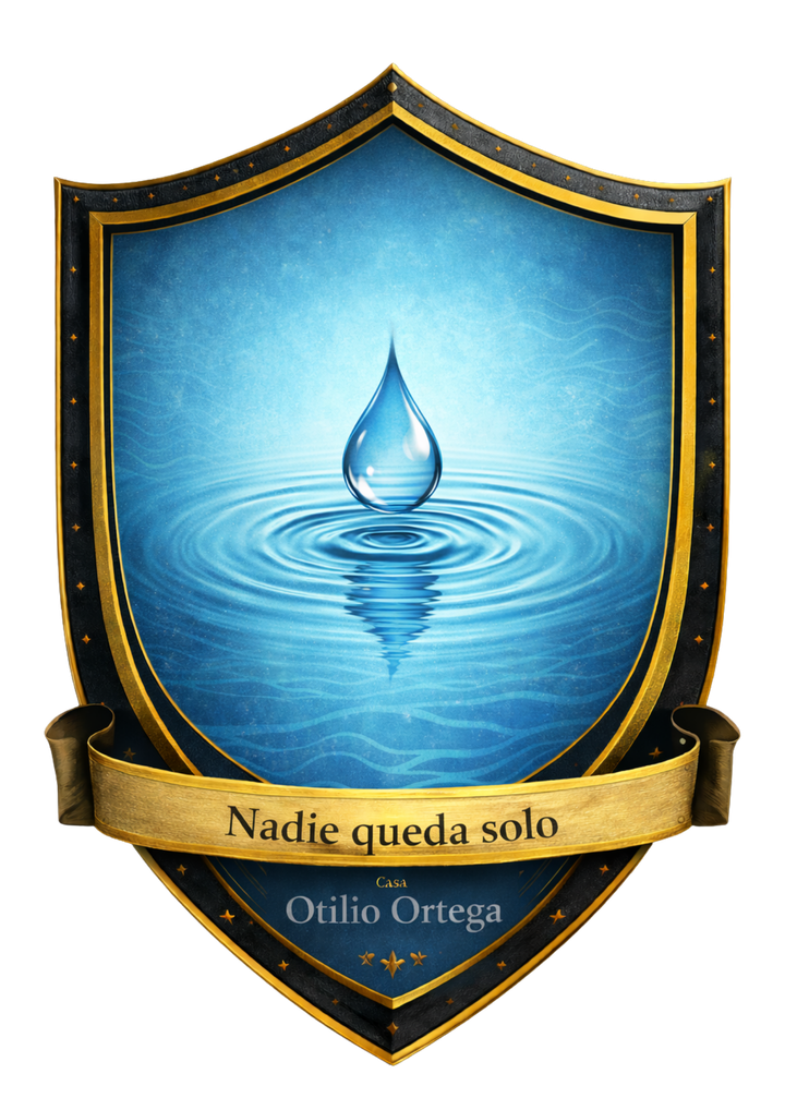 Escudo real de Casa Otilio: Nadie queda solo